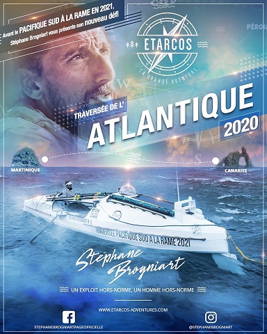 Traversée de l'Atlantique Stéphane Brogniart Etarcos